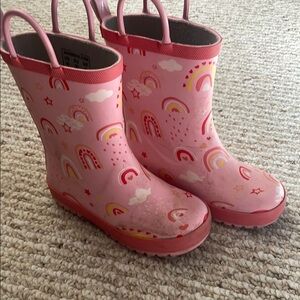 Pink 🌈 Rain Boots